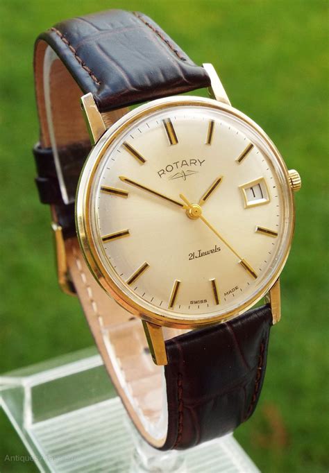 vintage rotary watches for men